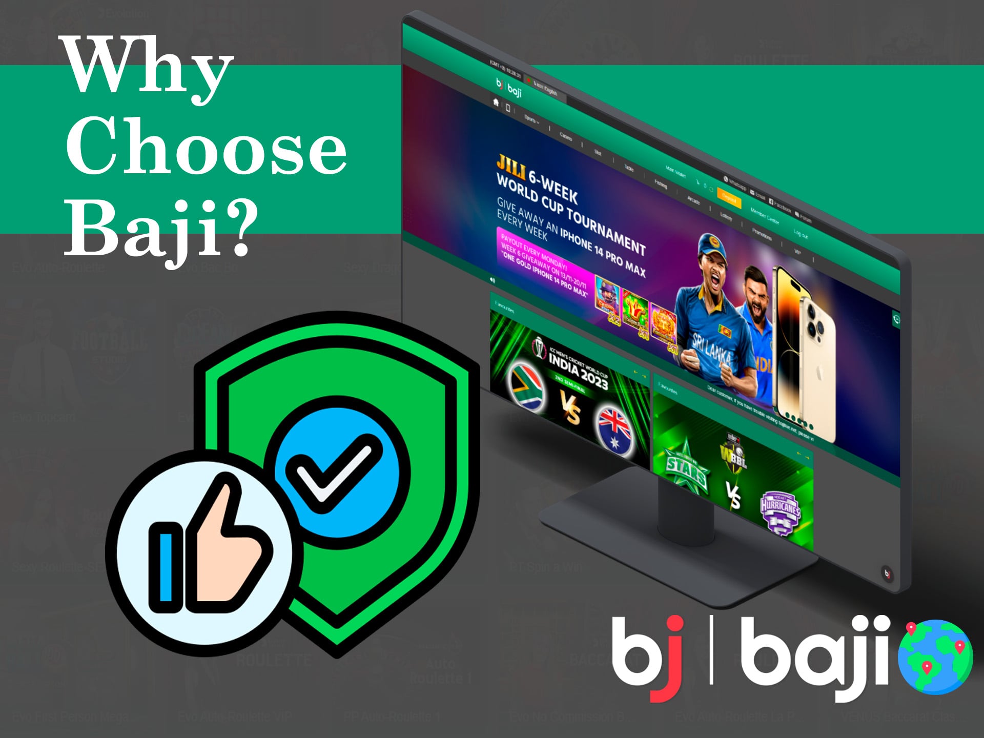 why choose bj baji?